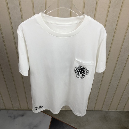 Replica Chrome Hearts T-Shirts Short Sleeved For Men #873558 $30.00 USD for Wholesale