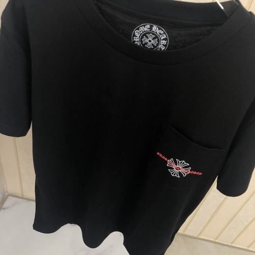 Replica Chrome Hearts T-Shirts Short Sleeved For Men #873561 $29.00 USD for Wholesale