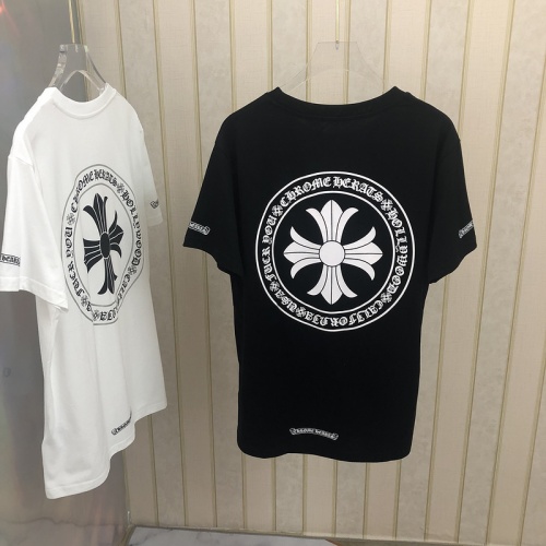 Replica Chrome Hearts T-Shirts Short Sleeved For Men #873563 $29.00 USD for Wholesale