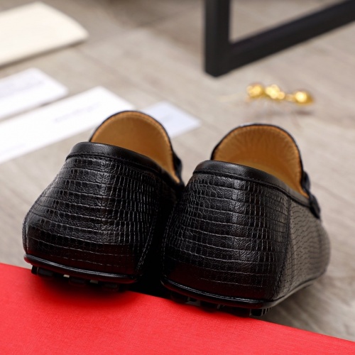 Replica Ferragamo Leather Shoes For Men #873632 $82.00 USD for Wholesale