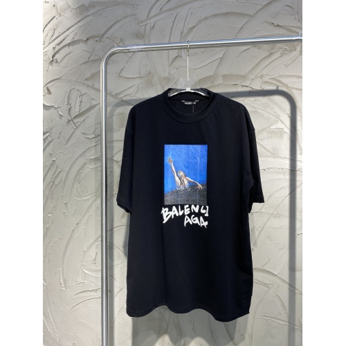 Balenciaga T-Shirts Short Sleeved For Men #873835 $43.00 USD, Wholesale Replica Balenciaga T-Shirts