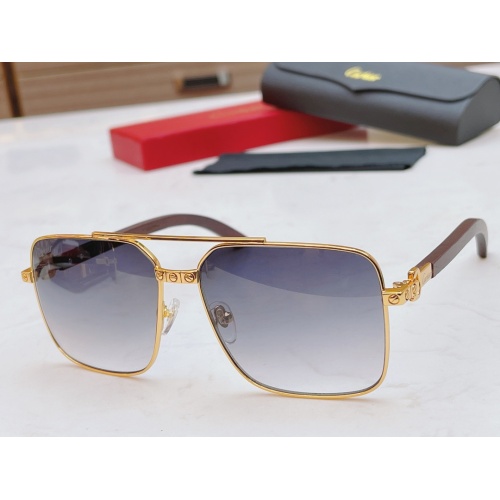 Cartier AAA Quality Sunglasses #873847