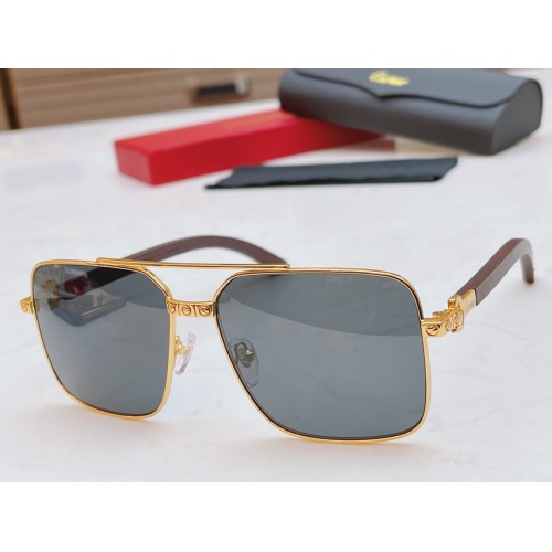 Cartier AAA Quality Sunglasses #873848 $60.00 USD, Wholesale Replica Cartier AAA Quality Sunglassess