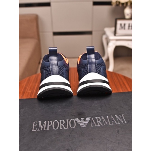 Replica Armani Casual Shoes For Men #873978 $76.00 USD for Wholesale