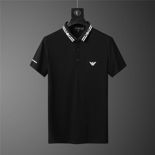 Replica Armani Tracksuits Short Sleeved For Men #874144 $68.00 USD for Wholesale