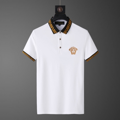 Replica Versace Tracksuits Short Sleeved For Men #874155 $68.00 USD for Wholesale