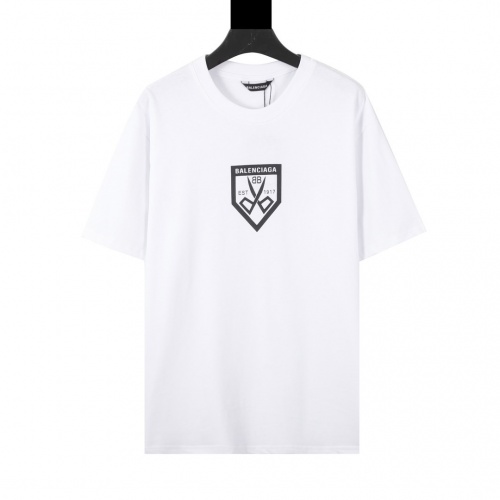 Balenciaga T-Shirts Short Sleeved For Men #874284 $34.00 USD, Wholesale Replica Balenciaga T-Shirts