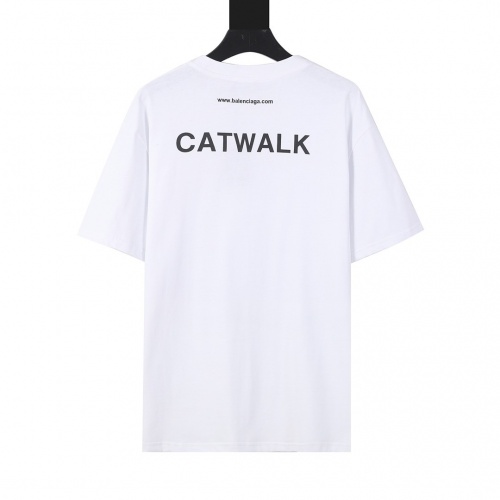 Replica Balenciaga T-Shirts Short Sleeved For Men #874297 $35.00 USD for Wholesale