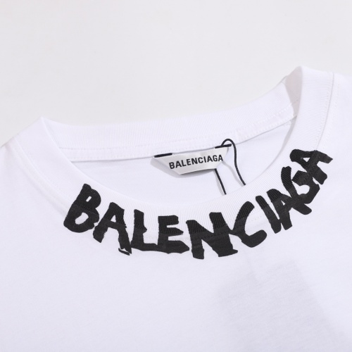 Replica Balenciaga T-Shirts Short Sleeved For Men #874301 $35.00 USD for Wholesale