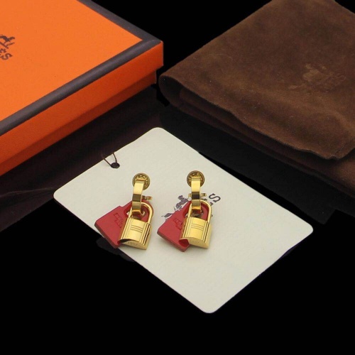 Hermes Earrings #874321 $38.00 USD, Wholesale Replica Hermes Earrings