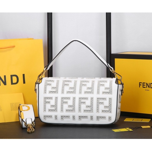 Replica Fendi AAA Messenger Bags For Women #874477 $102.00 USD for Wholesale