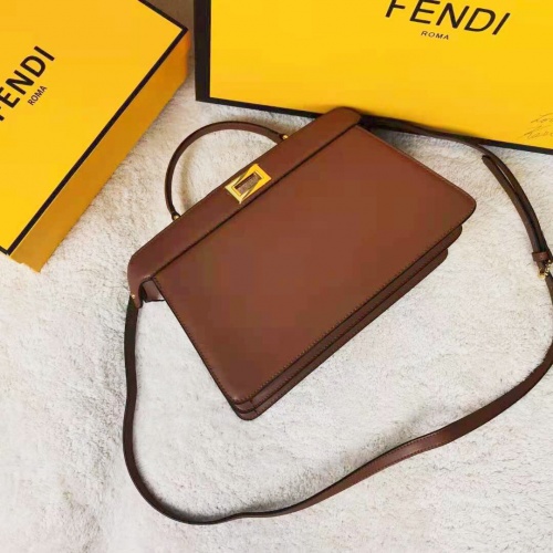 Replica Fendi AAA Quality Messenger Bags For Women #874546 $160.00 USD for Wholesale