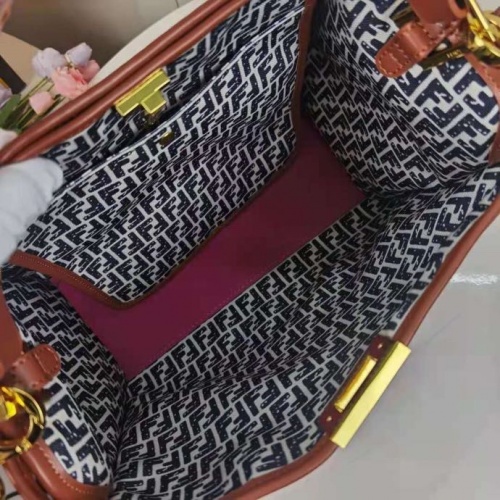 Replica Fendi AAA Quality Shoulder Bags For Women #874552 $140.00 USD for Wholesale