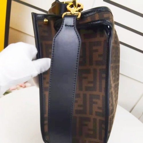 Replica Fendi AAA Quality Shoulder Bags For Women #874554 $140.00 USD for Wholesale