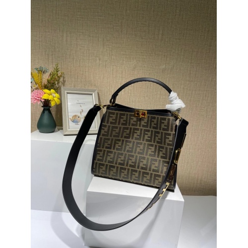 Replica Fendi AAA Quality Shoulder Bags For Women #874556 $175.00 USD for Wholesale