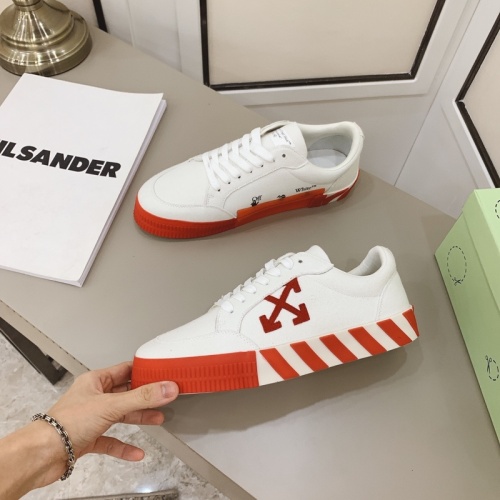 Replica Off-White Casual Shoes For Men #874572 $80.00 USD for Wholesale