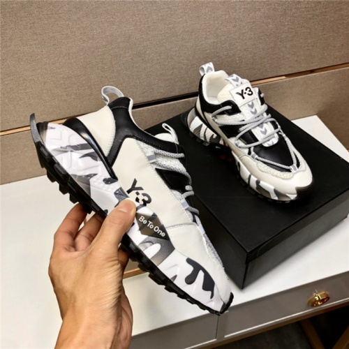 Replica Y-3 Casual Shoes For Men #874678 $85.00 USD for Wholesale