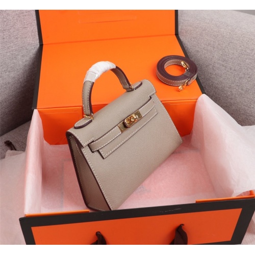Replica Hermes AAA Quality Messenger Bags For Women #874769 $100.00 USD for Wholesale