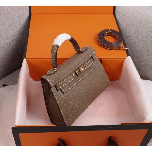 Replica Hermes AAA Quality Messenger Bags For Women #874770 $100.00 USD for Wholesale