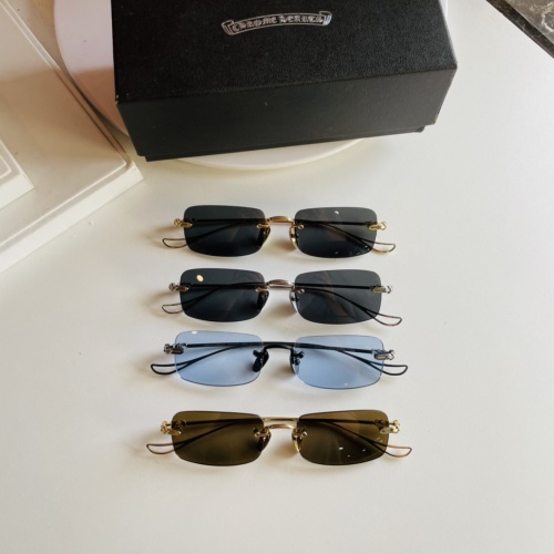 Replica Chrome Hearts AAA Quality Sunglasses #875023 $56.00 USD for Wholesale