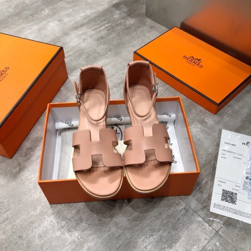 Replica Hermes Sandal For Women #875104 $76.00 USD for Wholesale
