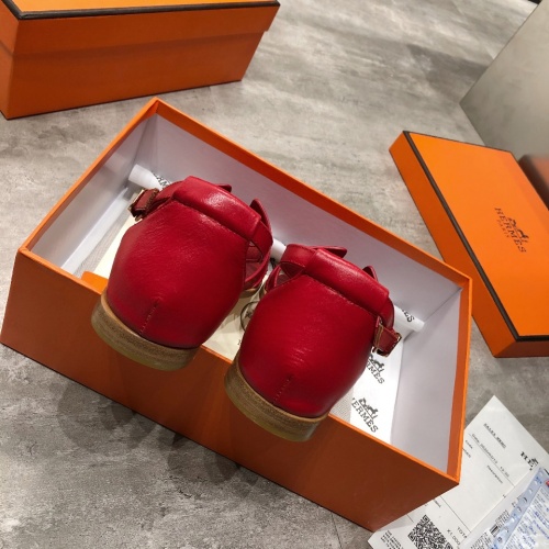 Replica Hermes Sandal For Women #875105 $76.00 USD for Wholesale