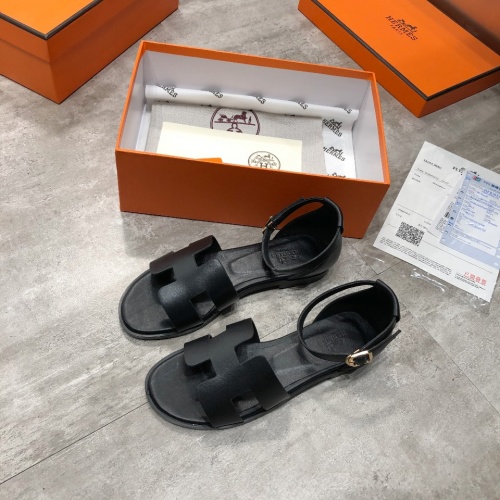 Hermes Sandal For Women #875109 $76.00 USD, Wholesale Replica Hermes Sandal