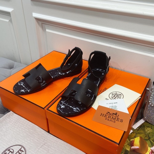 Hermes Sandal For Women #875118 $76.00 USD, Wholesale Replica Hermes Sandal
