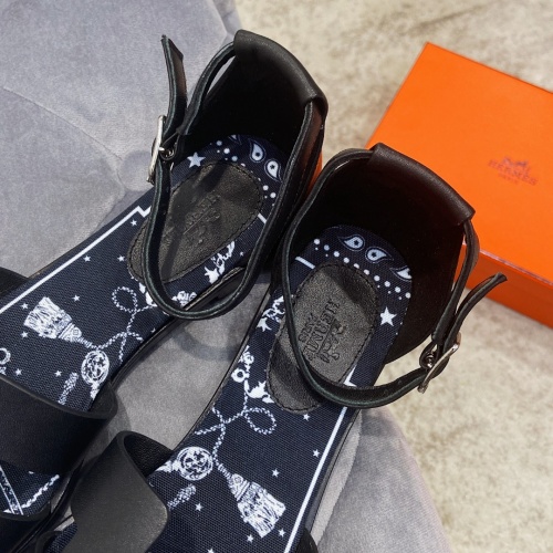 Replica Hermes Sandal For Women #875118 $76.00 USD for Wholesale
