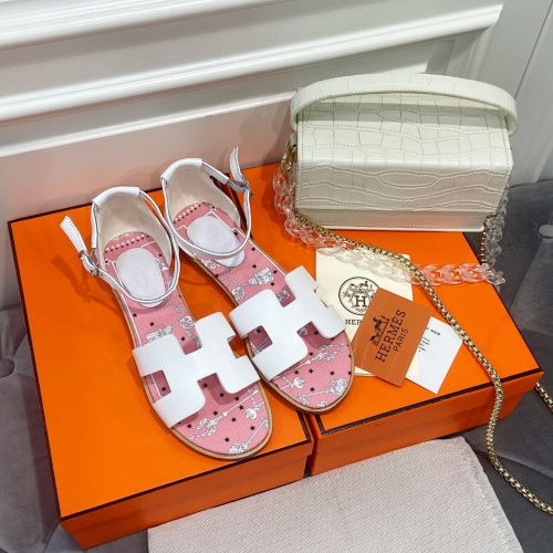 Replica Hermes Sandal For Women #875120 $76.00 USD for Wholesale