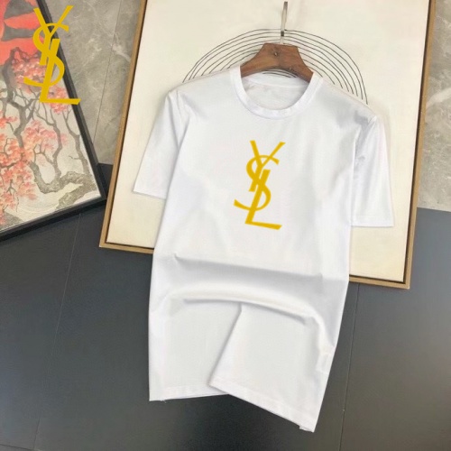 Yves Saint Laurent YSL T-shirts Short Sleeved For Men #875258 $26.00 USD, Wholesale Replica Yves Saint Laurent YSL T-shirts