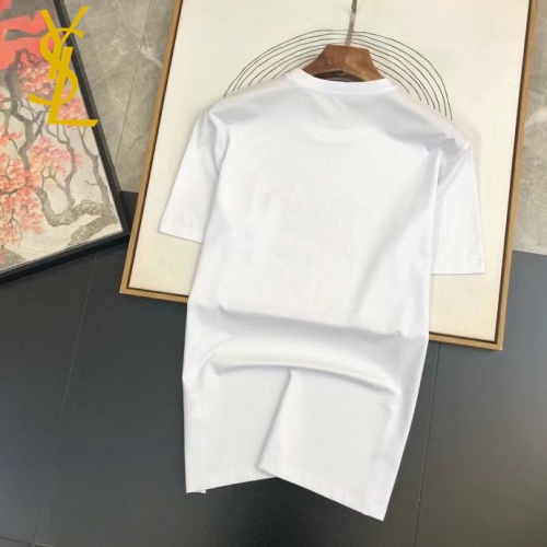 Replica Yves Saint Laurent YSL T-shirts Short Sleeved For Men #875258 $26.00 USD for Wholesale