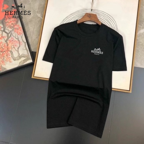 Hermes T-Shirts Short Sleeved For Men #875266 $26.00 USD, Wholesale Replica Hermes T-Shirts