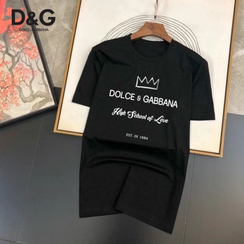 Dolce &amp; Gabbana D&amp;G T-Shirts Short Sleeved For Men #875272 $26.00 USD, Wholesale Replica Dolce &amp; Gabbana D&amp;G T-Shirts