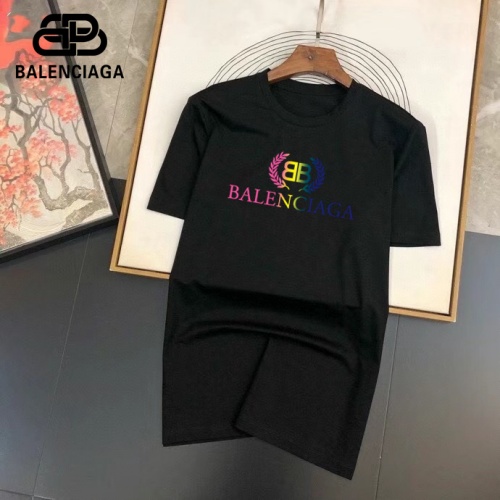 Balenciaga T-Shirts Short Sleeved For Men #875282 $26.00 USD, Wholesale Replica Balenciaga T-Shirts