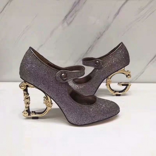 Dolce & Gabbana D&G High-Heeled Shoes For Women #875405