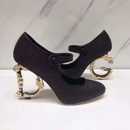 Dolce & Gabbana D&G High-Heeled Shoes For Women #875406
