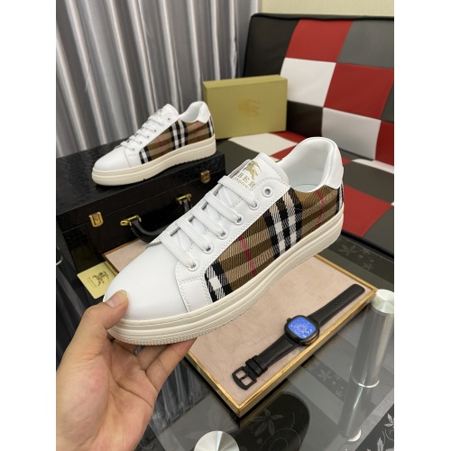 Replica Burberry Casual Shoes For Men #875590 $72.00 USD for Wholesale