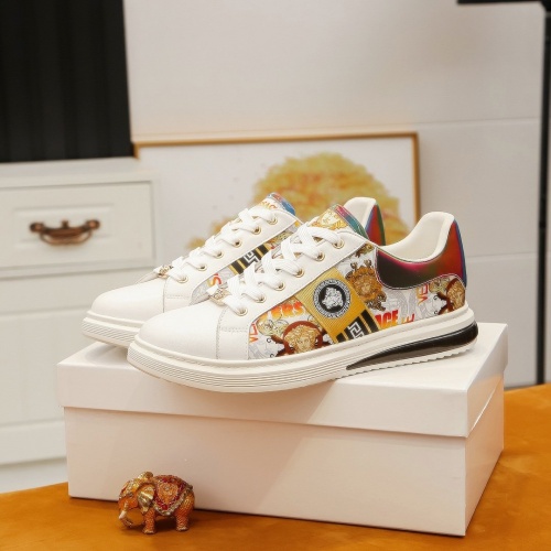 Replica Versace Casual Shoes For Men #875622 $76.00 USD for Wholesale