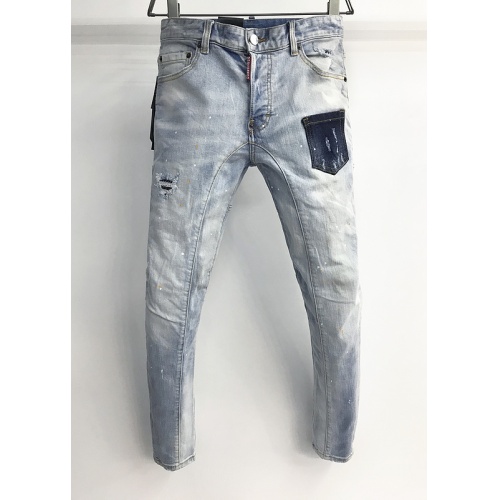Dsquared Jeans For Men #875838 $64.00 USD, Wholesale Replica Dsquared Jeans