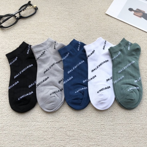 Replica Balenciaga Socks #875901 $27.00 USD for Wholesale