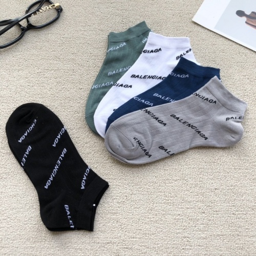 Replica Balenciaga Socks #875901 $27.00 USD for Wholesale