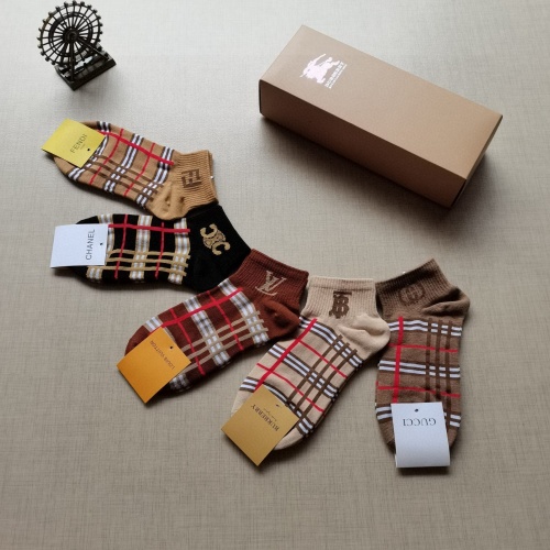 Replica Burberry Socks #876049 $27.00 USD for Wholesale