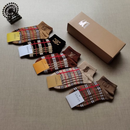 Replica Burberry Socks #876049 $27.00 USD for Wholesale