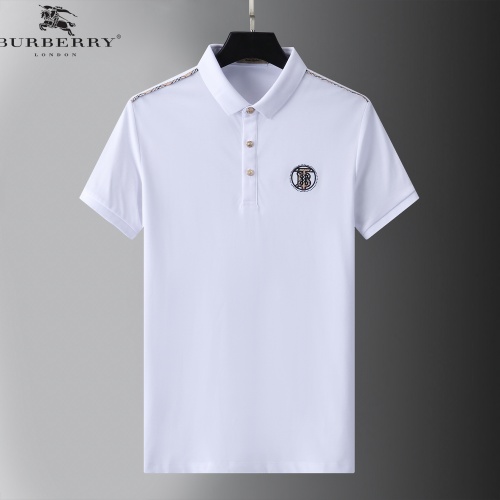 Replica Burberry Tracksuits Short Sleeved For Men #876193 $64.00 USD for Wholesale