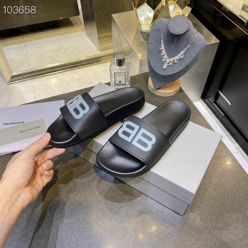 Replica Balenciaga Slippers For Men #876246 $65.00 USD for Wholesale
