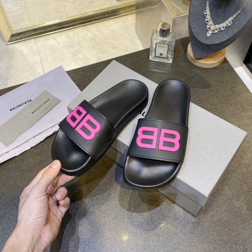 Replica Balenciaga Slippers For Women #876252 $65.00 USD for Wholesale