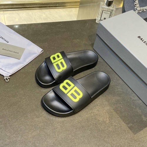 Replica Balenciaga Slippers For Women #876256 $65.00 USD for Wholesale