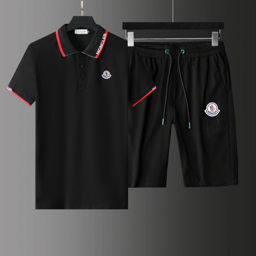Moncler Tracksuits Short Sleeved For Men #876260 $64.00 USD, Wholesale Replica Moncler Tracksuits