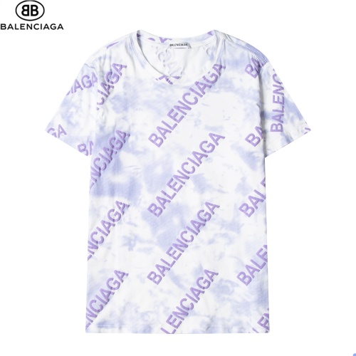 Balenciaga T-Shirts Short Sleeved For Men #876270 $32.00 USD, Wholesale Replica Balenciaga T-Shirts